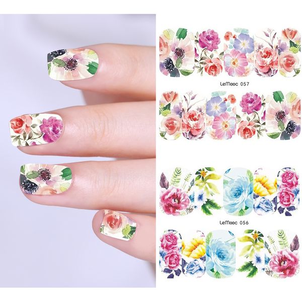 lemooc 1 sheet nail transfer sticker water decal flower designs nail art decoration for manicure watermark, Black
lemooc 1 sheet nail transfer sticker water decal flower designs nail art decoration for manicure watermark, Black