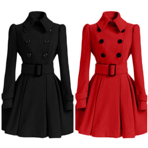 2017 autumn winter women trench long medieval trench coat women winter coat elegant vintage female, Black
2017 autumn winter women trench long medieval trench coat women winter coat elegant vintage female, Black