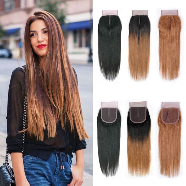 hair extensions natural black #30 medium brown pure ombre lace closure brazilian peruvian malaysian straight colored human hair closure, Black;brown
hair extensions natural black #30 medium brown pure ombre lace closure brazilian peruvian malaysian straight colored human hair closure, Black;brown