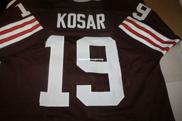 retro bernie kosar #19 custom stitching men's football jerseys rugby, Black;blue 
retro bernie kosar #19 custom stitching men's football jerseys rugby, Black;blue