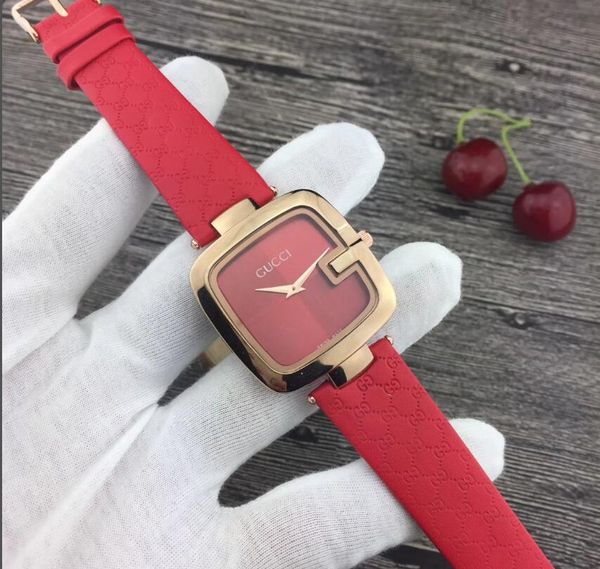 Famous Brand Women watch Black/Brown/Red leather Lady Wristwatch Dress Watch Square Dial Face Gifts for Girls free shipping
Famous Brand Women watch Black/Brown/Red leather Lady Wristwatch Dress Watch Square Dial Face Gifts for Girls free shipping
