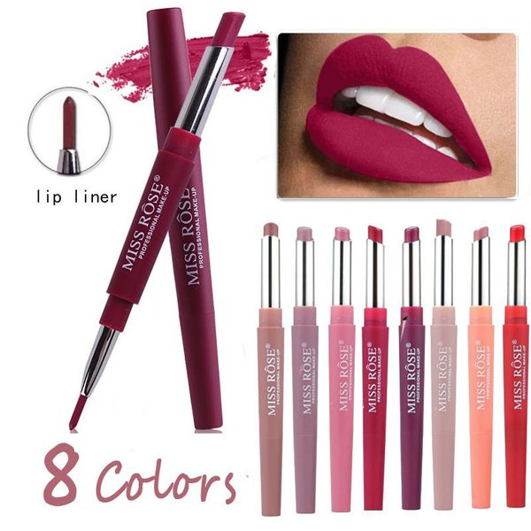8 colors 2 in 1 lip liner pencil lipstick lip beauty makeup waterproof nude color cosmetics lipliner pen stick
8 colors 2 in 1 lip liner pencil lipstick lip beauty makeup waterproof nude color cosmetics lipliner pen stick