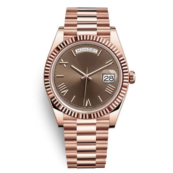 Daydate yellow ro e gold watch men women luxury watch day date pre ident automatic de igner watche mechanical roma dial wri twatch reloj
Daydate yellow ro e gold watch men women luxury watch day date pre ident automatic de igner watche mechanical roma dial wri twatch reloj