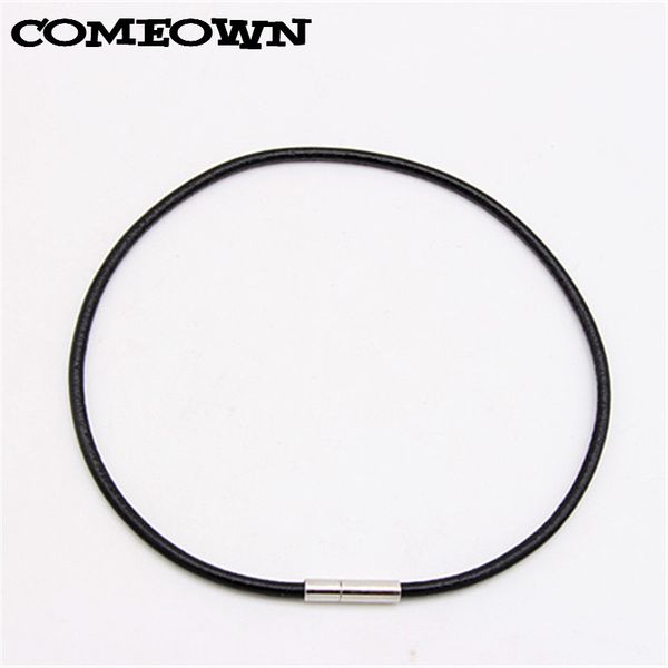 whole salecomeown 10pcs 3mm 12"-30" black genuine real leather necklace cord/string pendant necklaces making+bayonet clasps diy je, Golden;silver
whole salecomeown 10pcs 3mm 12"-30" black genuine real leather necklace cord/string pendant necklaces making+bayonet clasps diy je, Golden;silver