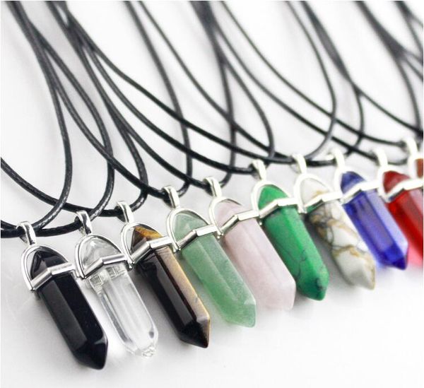 hexagonal prism necklaces gemstone rock natural crystal quartz healing point chakra stone long charms women necklace jewelry moq 30 pcs, Silver
hexagonal prism necklaces gemstone rock natural crystal quartz healing point chakra stone long charms women necklace jewelry moq 30 pcs, Silver