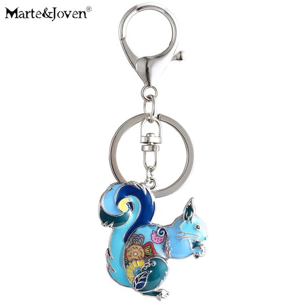marte&joven cute squirrel gift keychains for women girls unique multicolor enamel squirrel jewelry keyrings, Silver
marte&joven cute squirrel gift keychains for women girls unique multicolor enamel squirrel jewelry keyrings, Silver
