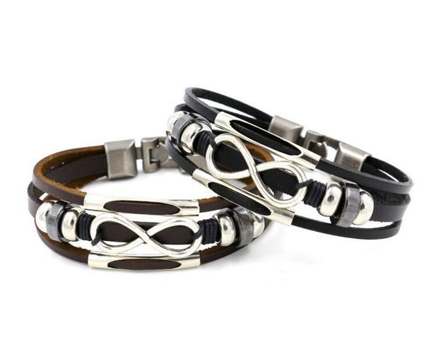 genuine leather infinity bracelet 8 wrap bracelets wristband bangle cuffs for women men fashion jewelry christmas gift 20 pcs, Golden;silver
genuine leather infinity bracelet 8 wrap bracelets wristband bangle cuffs for women men fashion jewelry christmas gift 20 pcs, Golden;silver