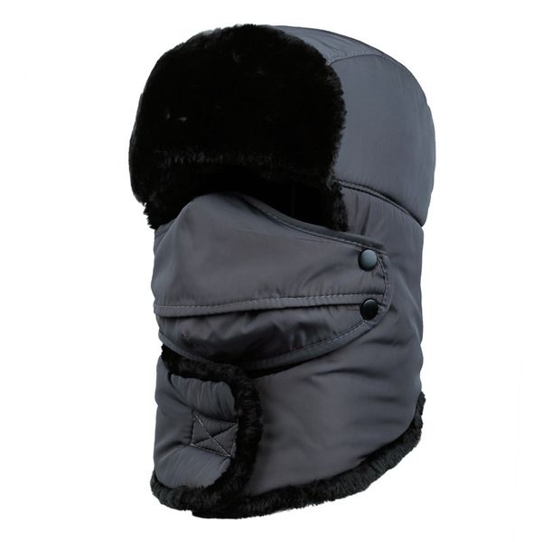 new winter windproof thick warm hat winter snow outdoor large women men cap face mask earmuffs full cover dursable cap, Black;white
new winter windproof thick warm hat winter snow outdoor large women men cap face mask earmuffs full cover dursable cap, Black;white