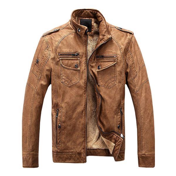 new winter motorcycle leather jackets men casual leisure thick warm faux leather jackets coats parka jaqueta de couro masculina, Black
new winter motorcycle leather jackets men casual leisure thick warm faux leather jackets coats parka jaqueta de couro masculina, Black