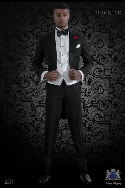 new fashion black tailcoat groom tuxedos men wedding wear bridegroom men formal prom party suit(jacket+pants+tie+vest) no:955, Black;gray
new fashion black tailcoat groom tuxedos men wedding wear bridegroom men formal prom party suit(jacket+pants+tie+vest) no:955, Black;gray
