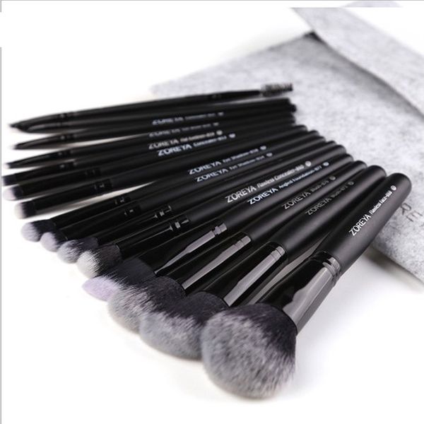 15pcs makeup brushes set powder foundation eyeshadow make up brushes cosmetics soft synthetic hair with pu leather case
15pcs makeup brushes set powder foundation eyeshadow make up brushes cosmetics soft synthetic hair with pu leather case