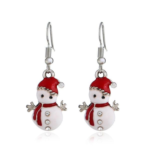 snowman earrings fashion and lovely design for girls dangle & chandelier christmas holiday gift santa claus rhinestone eardrop, Silver
snowman earrings fashion and lovely design for girls dangle & chandelier christmas holiday gift santa claus rhinestone eardrop, Silver