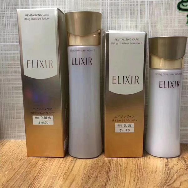 japan ginza tokyo elixir revitalizing care lifting moisture lotion toner 170ml moisture emulsion 130ml
japan ginza tokyo elixir revitalizing care lifting moisture lotion toner 170ml moisture emulsion 130ml