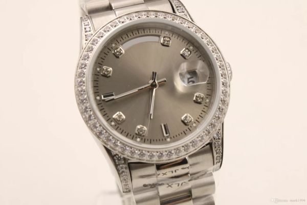 Sales of high-quality luxury brand day date series 118346 high quality stainless steel watchband sapphire glass diamond gray dial automatic
Sales of high-quality luxury brand day date series 118346 high quality stainless steel watchband sapphire glass diamond gray dial automatic