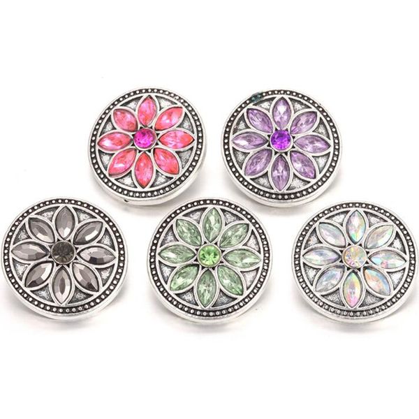10pcs new crystal rhinestone flower snap button for diy 18mm snap bracelet bangles women buttons jewelry, Bronze;silver
10pcs new crystal rhinestone flower snap button for diy 18mm snap bracelet bangles women buttons jewelry, Bronze;silver
