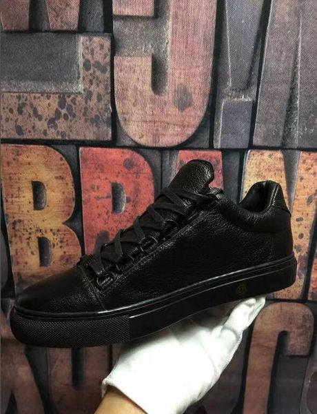 2019 men classic wrinkled leather high lace up male shoes leather arena brand flats sneakers male luxury casual lace up shoes size38-46, Black
2019 men classic wrinkled leather high lace up male shoes leather arena brand flats sneakers male luxury casual lace up shoes size38-46, Black