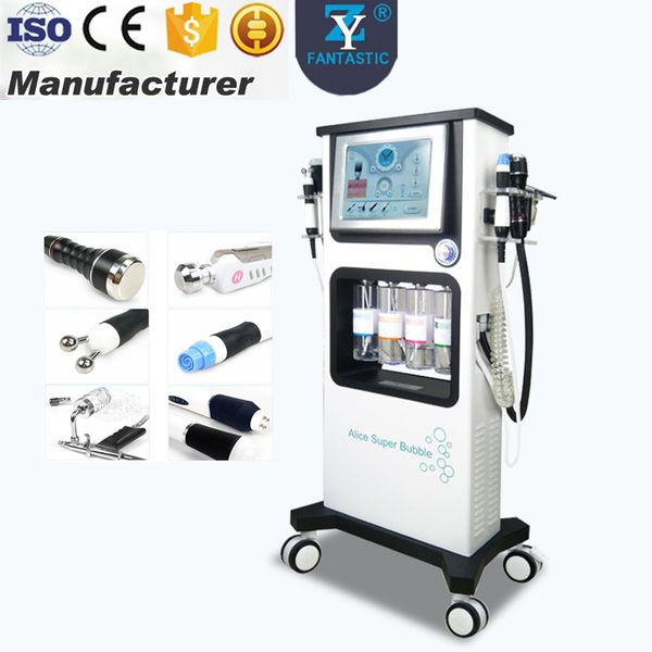 2018 new skin care dermabrasion machine oxygen sprayer ultrasonic facial clean rf face lift ailice super bubble beauty equipment, Black;white
2018 new skin care dermabrasion machine oxygen sprayer ultrasonic facial clean rf face lift ailice super bubble beauty equipment, Black;white