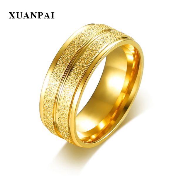 xuanpai 8mm thin line ring for men gold color stainless steel wedding bands male alianca dull polish engagement party jewelry, Golden;silver
xuanpai 8mm thin line ring for men gold color stainless steel wedding bands male alianca dull polish engagement party jewelry, Golden;silver