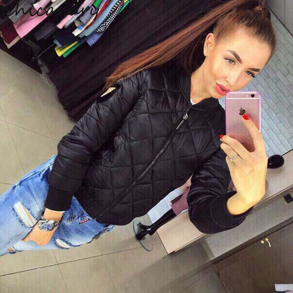chicanary 2017 autumn winter new diamond plaid bomber jacket women warm thicken baseball down coats manteau femme plus size, Black;brown
chicanary 2017 autumn winter new diamond plaid bomber jacket women warm thicken baseball down coats manteau femme plus size, Black;brown
