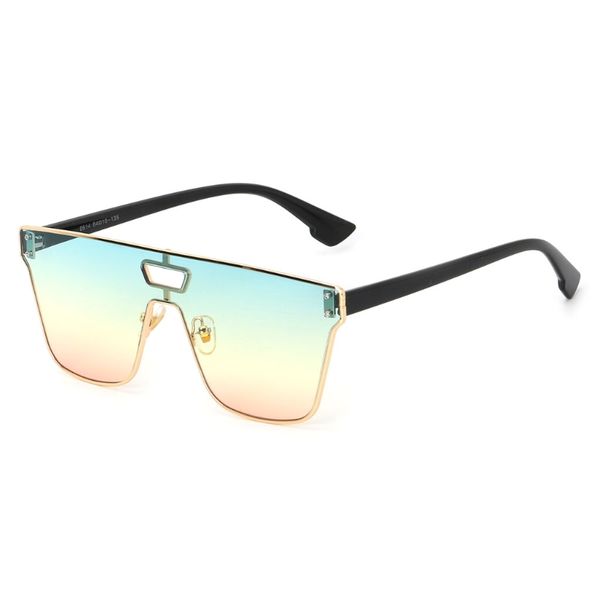 luxury ocean lens fashion brand designer uv400 eyewear square sunglasses, White;black