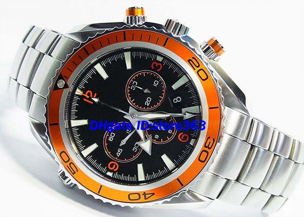 luxury watch luxury mens dive watch hand winder planet ocean auto chrono orange bezel men date watches, Slivery;brown
luxury watch luxury mens dive watch hand winder planet ocean auto chrono orange bezel men date watches, Slivery;brown