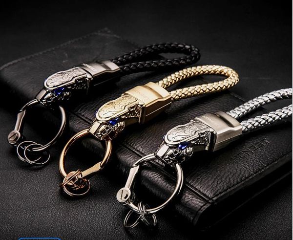 brand honest high grade men key chain keychains rhinestones car key ring holder jewelry bag pendant gift genuine leather rope ing, Silver
brand honest high grade men key chain keychains rhinestones car key ring holder jewelry bag pendant gift genuine leather rope ing, Silver
