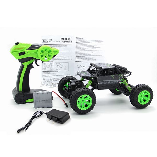 new design 1 :18 2 .4g 4wd rock crawler 4ch rc car rc 4x4 rock crawlers double motors drive bigfoot car remote control car mode
new design 1 :18 2 .4g 4wd rock crawler 4ch rc car rc 4x4 rock crawlers double motors drive bigfoot car remote control car mode