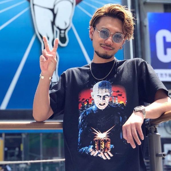 Box Logo 18SS Hellraiser Hell on Earth Tee Ghost Men Women Summer Breathable Cool Short Sleeves Casual Street Skateboard T Shirt HFYMTX220
Box Logo 18SS Hellraiser Hell on Earth Tee Ghost Men Women Summer Breathable Cool Short Sleeves Casual Street Skateboard T Shirt HFYMTX220