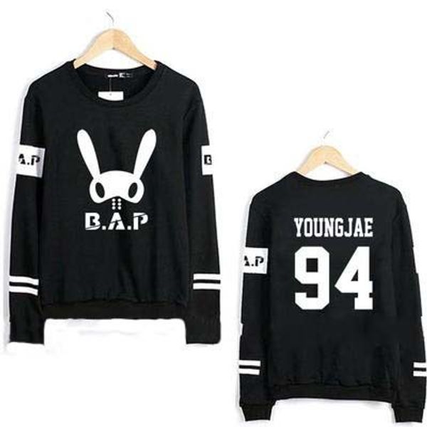 

2018 sailor b.a.p limited sweatshirts moon sleeve matoki kpop hoodie bap k- zelo tracksuits hoodies offer sweatshirt special gckmg, Black