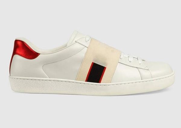 New luxury man women ace sneaker with brown elasticity stripes top quality luxury designer shoes with original box size 34-46 D14
New luxury man women ace sneaker with brown elasticity stripes top quality luxury designer shoes with original box size 34-46 D14