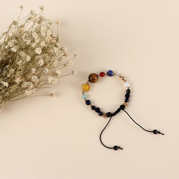 popular universe galaxy guardian star natural stone bracelet the eight planets trendy men women simple gift, Black
popular universe galaxy guardian star natural stone bracelet the eight planets trendy men women simple gift, Black