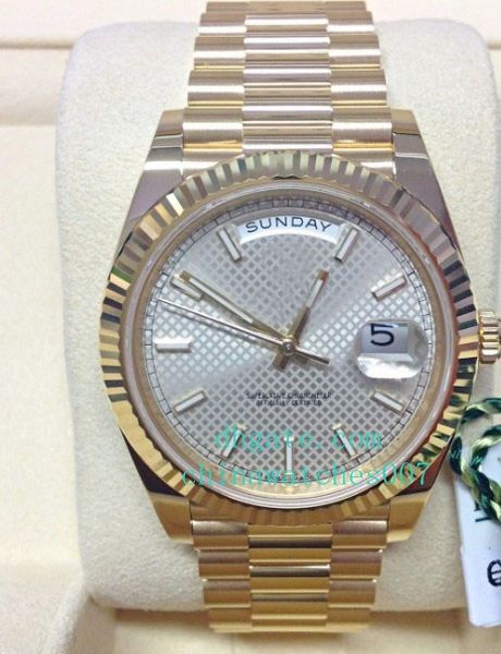 4 deluxe watch 40mm 18k yellow gold watch 228238 roman digital machine date asia 2813 movemen automatic men's watch, Slivery;brown
4 deluxe watch 40mm 18k yellow gold watch 228238 roman digital machine date asia 2813 movemen automatic men's watch, Slivery;brown