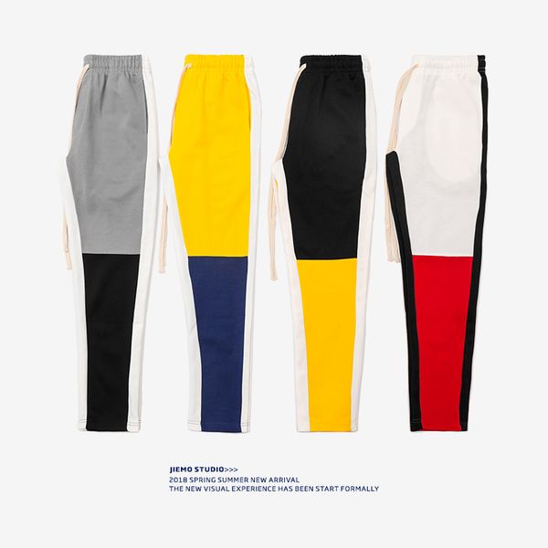 soda water 2018 mens motocross trackpants slim fit fashion men joggers trousers yellow/blue 8404s, Black
soda water 2018 mens motocross trackpants slim fit fashion men joggers trousers yellow/blue 8404s, Black