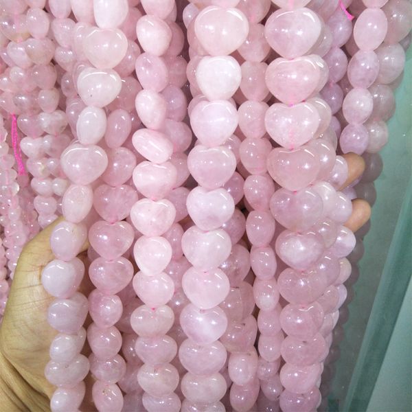 10/12/14mm natural pink crystal stone beads heart shape rose quartz loose beads for jewelry making diy good quality, Black
10/12/14mm natural pink crystal stone beads heart shape rose quartz loose beads for jewelry making diy good quality, Black