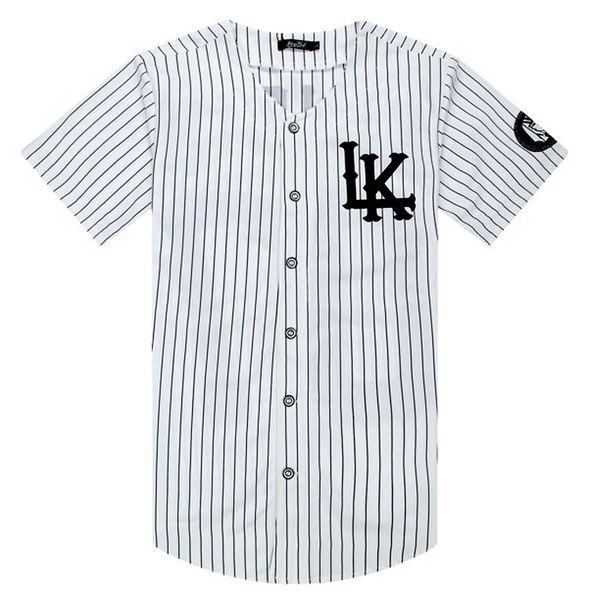 summer white stripe shirts jersey last king lk hip hop men women couples active cotton shirts tees plus size -xxl, White;black
summer white stripe shirts jersey last king lk hip hop men women couples active cotton shirts tees plus size -xxl, White;black