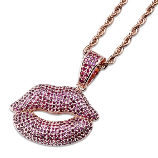 iced out red lips pendant necklace micro paved cubic zircon charm necklace for men women hip hop jewelry gift, Silver
iced out red lips pendant necklace micro paved cubic zircon charm necklace for men women hip hop jewelry gift, Silver