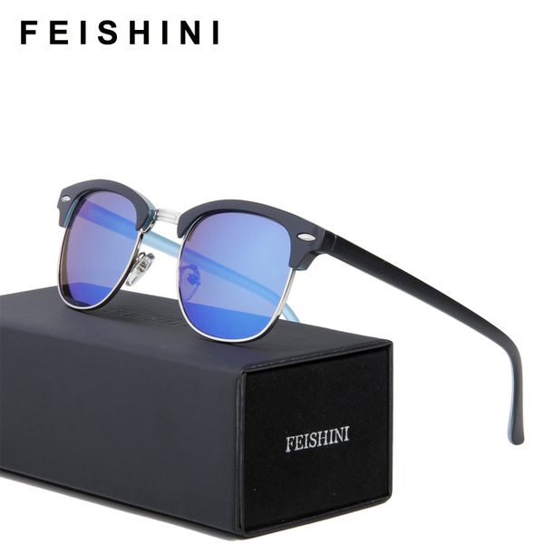 feishini personality celebrity sun glasses for men classic star purple sunglasses women polarized vintage uv400, White;black
feishini personality celebrity sun glasses for men classic star purple sunglasses women polarized vintage uv400, White;black