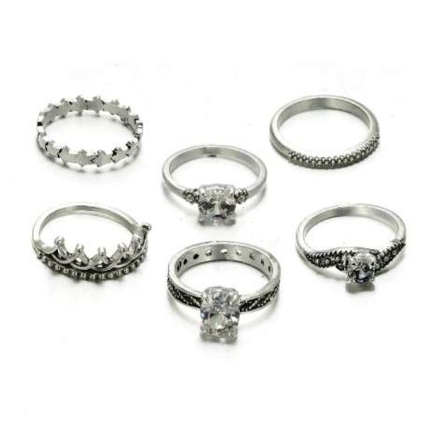 docona bohemian crown star carved knuckle rings set for women white crystal midi finger ring statement jewelry, Silver
docona bohemian crown star carved knuckle rings set for women white crystal midi finger ring statement jewelry, Silver
