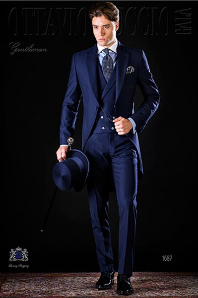 brand new groomsmen peak lapel groom tuxedos morning style men suits wedding/prom man blazer( jacket+pants+vest+tie ) m143, Black;gray
brand new groomsmen peak lapel groom tuxedos morning style men suits wedding/prom man blazer( jacket+pants+vest+tie ) m143, Black;gray