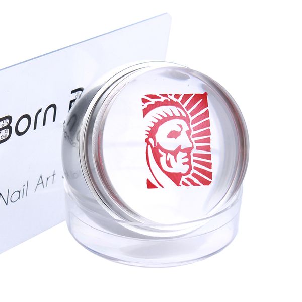 1 pc silver red metal nail stamper clear silicone jelly stamper chess design with cap & 1 pc born pretty scraper set tool, White
1 pc silver red metal nail stamper clear silicone jelly stamper chess design with cap & 1 pc born pretty scraper set tool, White