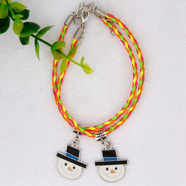 горячая 50 шт. / лот падение глазурь эмаль снеговик голова кулон шарм 20 + 5 см цвет плетеный кожаный веревка браслет женщины ювелирные изде, Golden;silver
горячая 50 шт. / лот падение глазурь эмаль снеговик голова кулон шарм 20 + 5 см цвет плетеный кожаный веревка браслет женщины ювелирные изде, Golden;silver