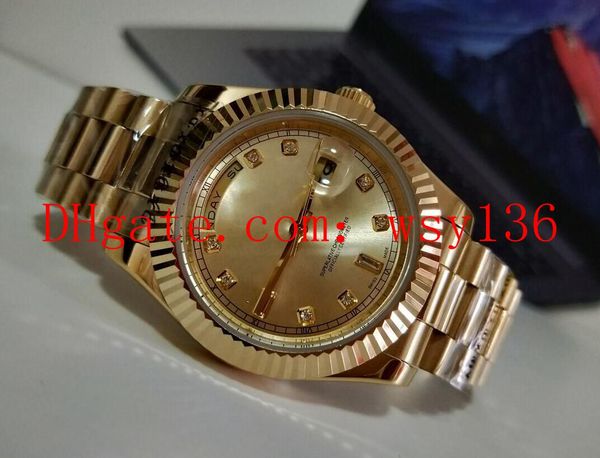 factory supplier day-date ii president 218238 automatic mechanical men's watch champagne diamond dial 18k yellow gold men's sports, Slivery;brown
factory supplier day-date ii president 218238 automatic mechanical men's watch champagne diamond dial 18k yellow gold men's sports, Slivery;brown