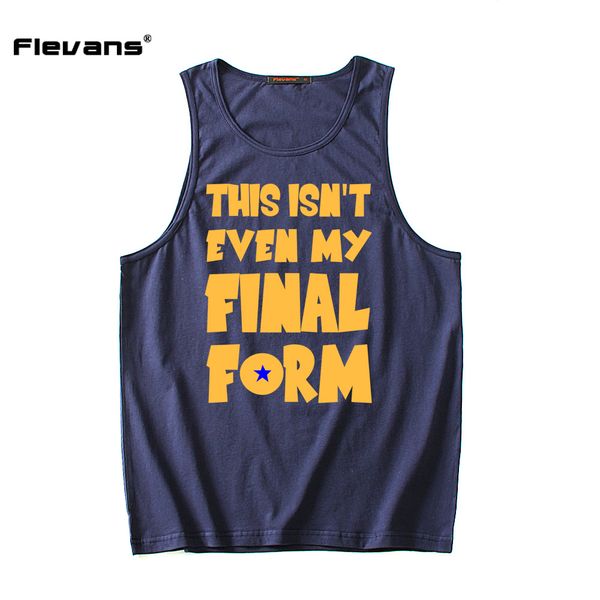new men summer cotton tank vest sleeveless shirts dragon ball z this isn 't even my final form print tank top, White;black
new men summer cotton tank vest sleeveless shirts dragon ball z this isn 't even my final form print tank top, White;black