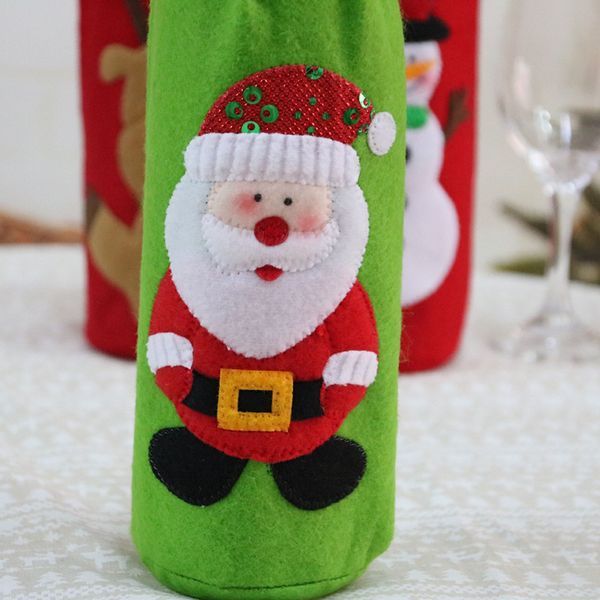 dhl christmas decoration santa claus elk red wine bottle cover gift reindeer snowflake elf bottle hold bag case snowman xmas drop ship
dhl christmas decoration santa claus elk red wine bottle cover gift reindeer snowflake elf bottle hold bag case snowman xmas drop ship