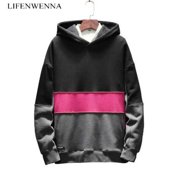 fashion patchwork men's sweatshirts 2018 color block mens sweatshirts with a hood casual pullover hoodies men plus size 5xl, Black
fashion patchwork men's sweatshirts 2018 color block mens sweatshirts with a hood casual pullover hoodies men plus size 5xl, Black