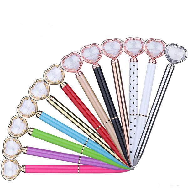 2019 new heart hape cry tal diamond ballpoint pen ball pen office upplie wedding gift ink black blue tudent prize gift
2019 new heart hape cry tal diamond ballpoint pen ball pen office upplie wedding gift ink black blue tudent prize gift