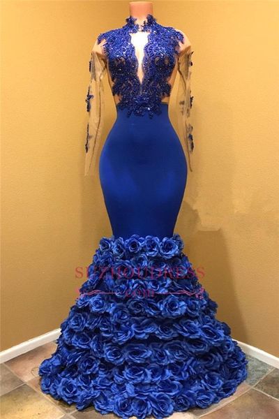 royal blue 2018 dubai arabic mermaid prom dresses beads sequined handmade flowers sweep train evening gowns formal dress vestidos de fiesta, Black;red
royal blue 2018 dubai arabic mermaid prom dresses beads sequined handmade flowers sweep train evening gowns formal dress vestidos de fiesta, Black;red