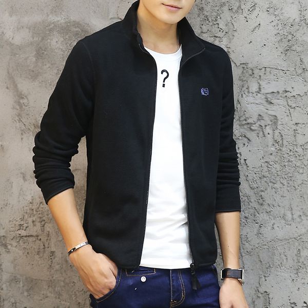 Brand Clothing Zipper Jacket Men Fashion Mens Spring Jacket Casual Slim Fit Outerwear Fleece Men 'S Jackets And Coats Jaqueta Masculina