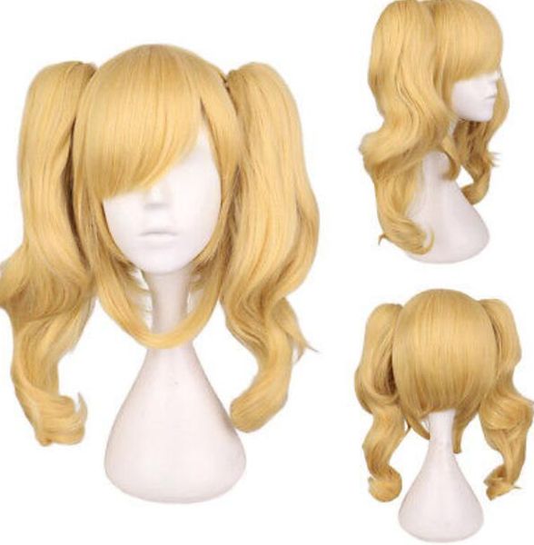 batman harley quinn 2 ponytail golden blonde curly hair wig cosplay party wig, Black;brown
batman harley quinn 2 ponytail golden blonde curly hair wig cosplay party wig, Black;brown