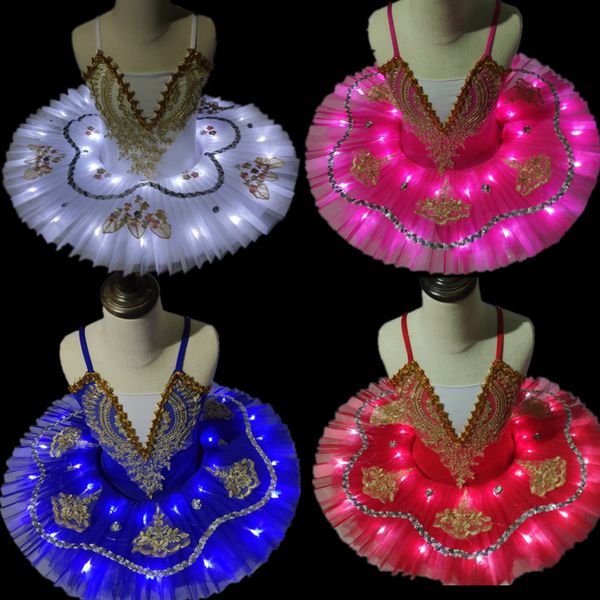 professional tutu ballet led swan lake girl ballet clothes pancake tutu women ballerina dress for party kids costumes, Black;red
professional tutu ballet led swan lake girl ballet clothes pancake tutu women ballerina dress for party kids costumes, Black;red